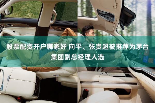 股票配资开户哪家好 向平、张贵超被推荐为茅台集团副总经理人选