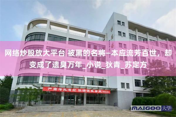 网络炒股放大平台 被黑的名将—本应流芳百世，却变成了遗臭万年_小说_狄青_苏定方